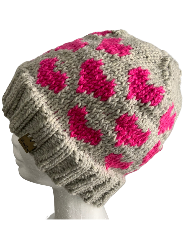 Flamingo Sweetheart Beanie - Image 2