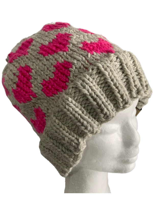 Flamingo Sweetheart Beanie - Image 3