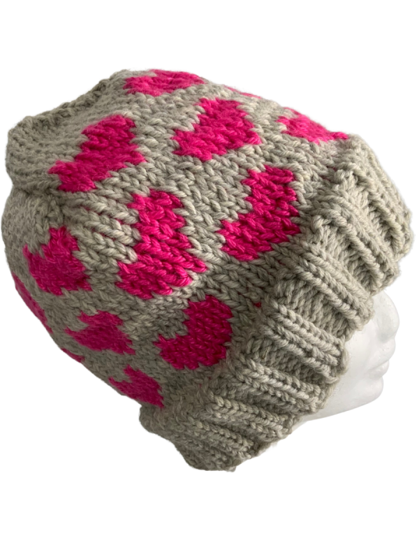 Flamingo Sweetheart Beanie - Image 4