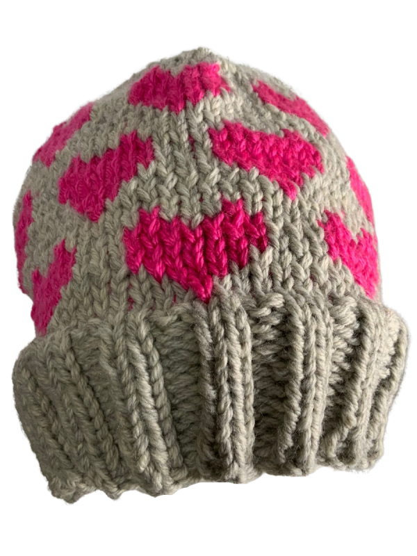 Flamingo Sweetheart Beanie - Image 5
