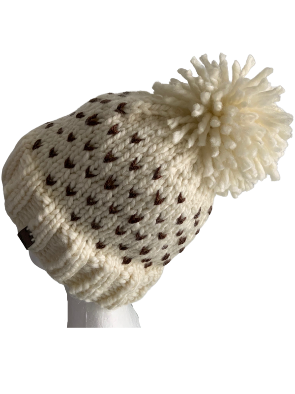 Chocolate Chip Lovin' Hearts Beanie - Image 2