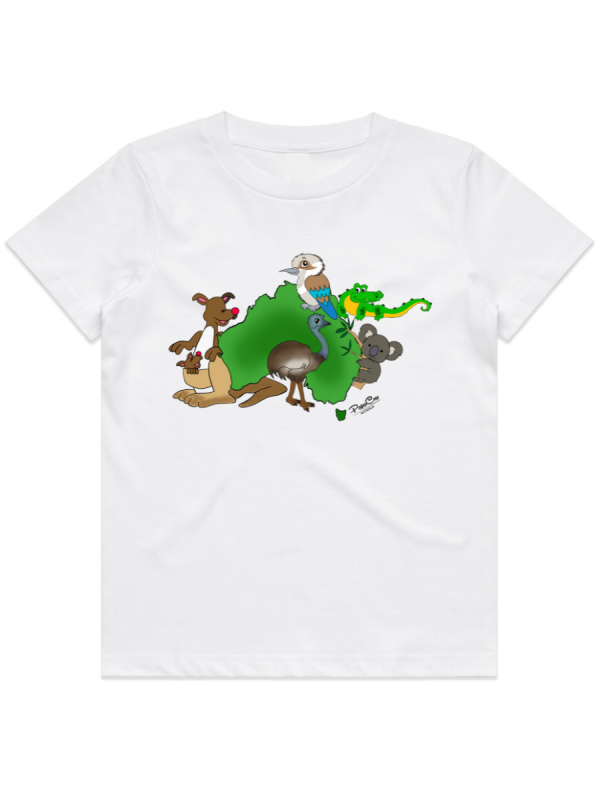 Youth T-Shirt - AUSSIE AUSSIE AUSSIE