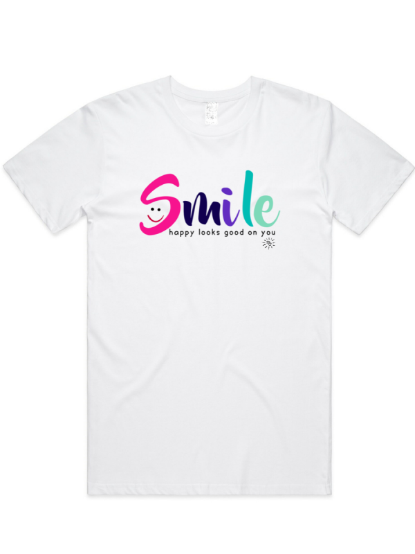 Women's Graphic T-Shirt - SMILE