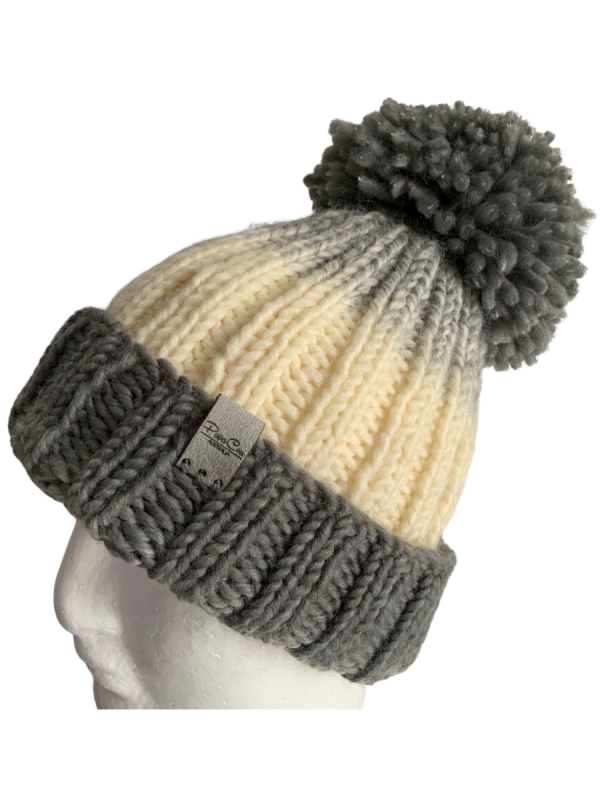 Cookies and Cream Ribbed Beanie - Image 3