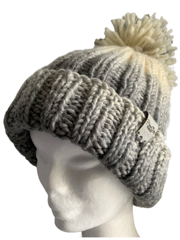 Cookies and Cream Ribbed Beanie