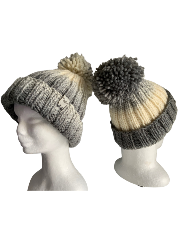 Cookies and Cream Ribbed Beanie - Image 6
