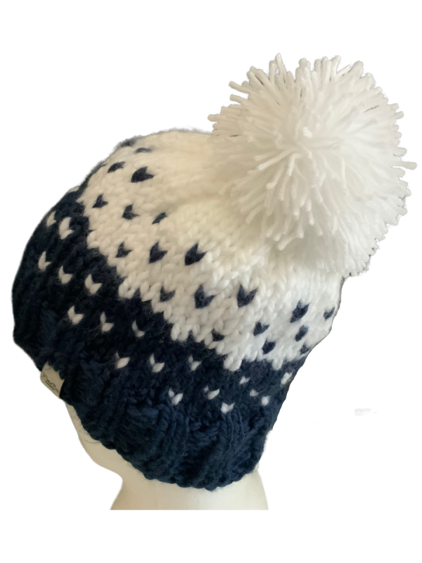 Snow Berry Lovin' Hearts Beanie