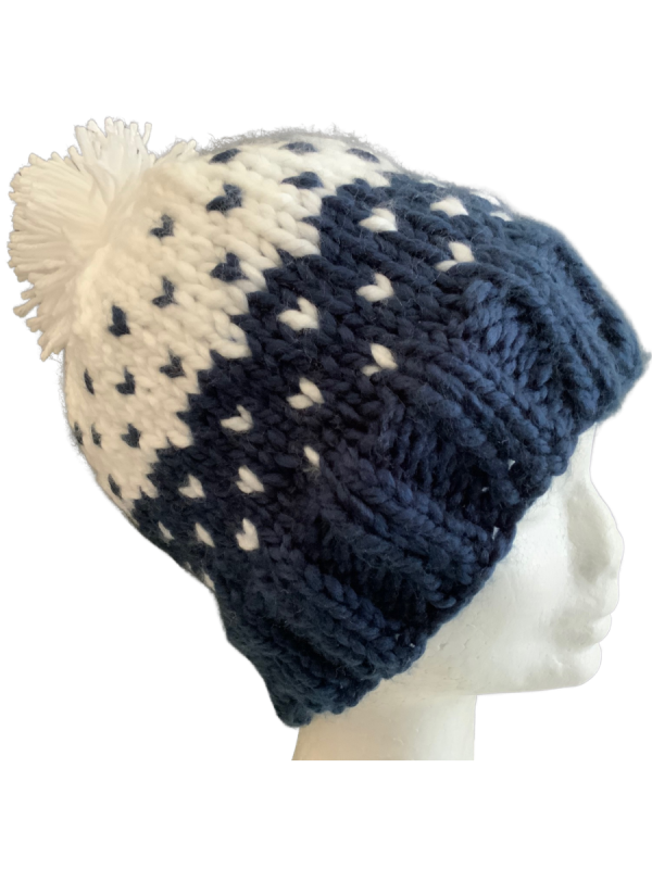 Snow Berry Lovin' Hearts Beanie - Image 2