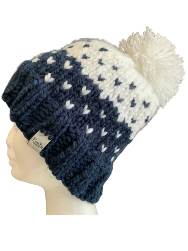 Snow Berry Lovin' Hearts Beanie - Image 3