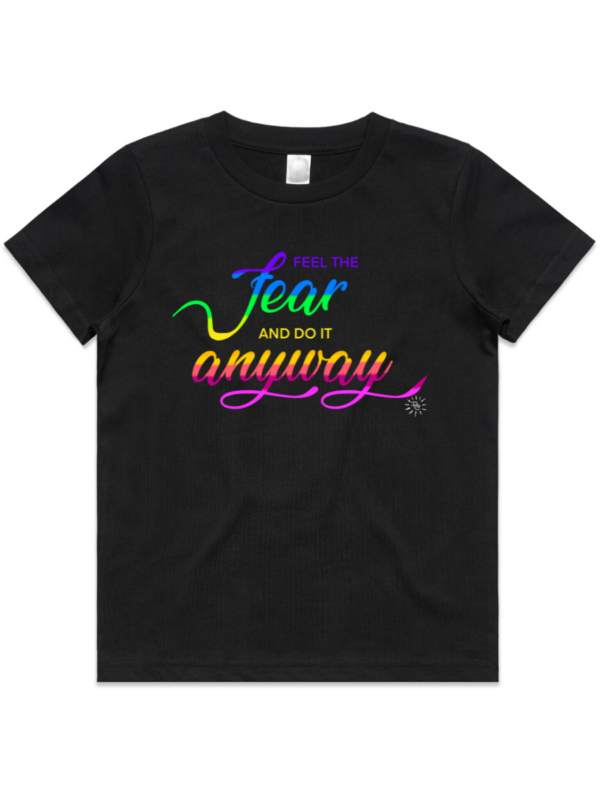 Youth T-Shirt - FEEL THE FEAR - Image 2