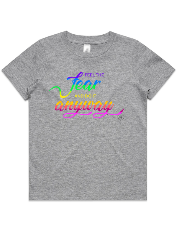 Youth T-Shirt - FEEL THE FEAR - Image 3