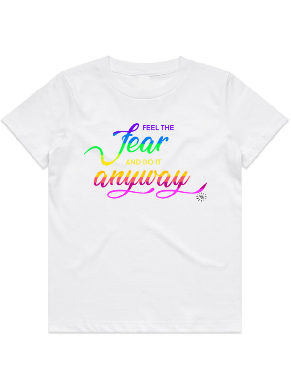 Youth T-Shirt - FEEL THE FEAR - Image 4