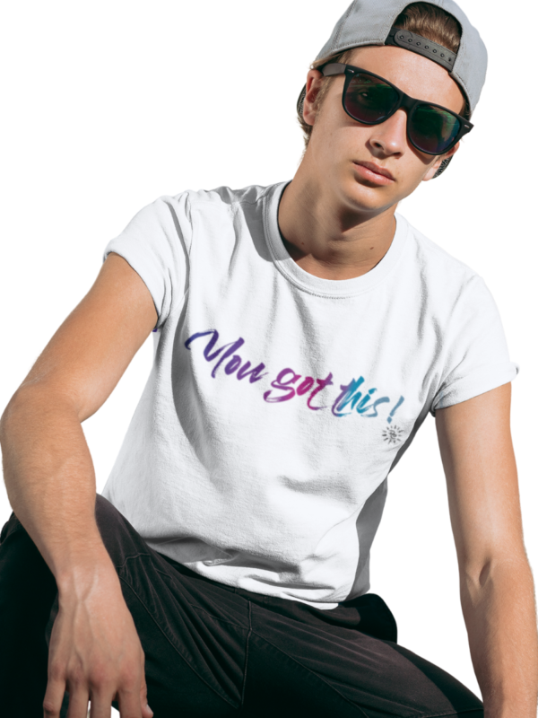 Youth T-Shirt - YOU GOT THIS-BLUE - Image 3