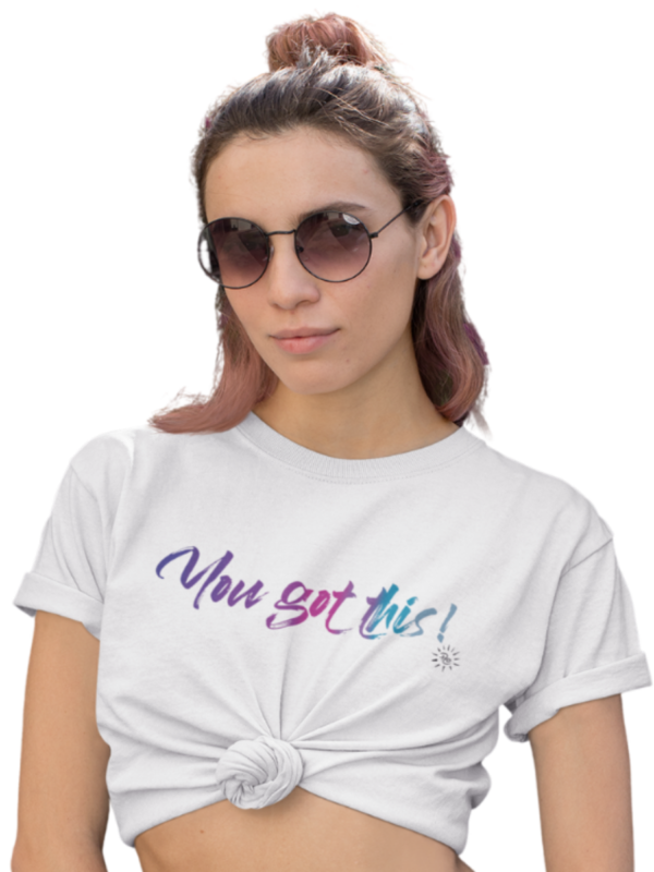 Youth T-Shirt - YOU GOT THIS-BLUE - Image 4