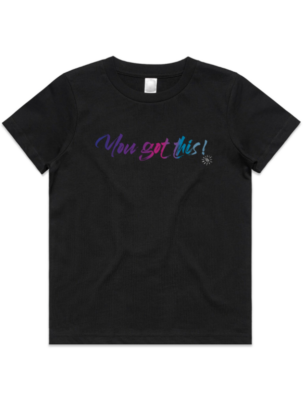 Youth T-Shirt - YOU GOT THIS-BLUE - Image 5