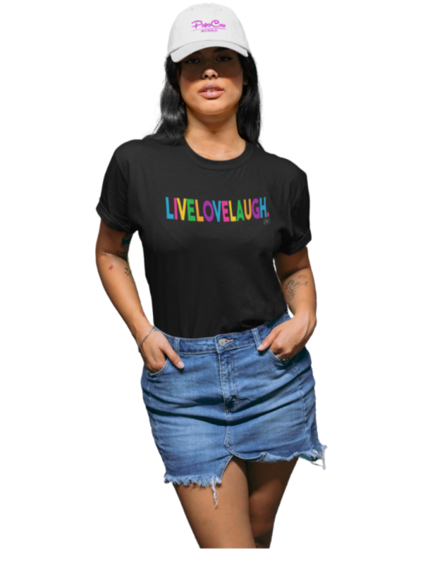 Youth T-Shirt - LIVE LOVE LAUGH - Image 4