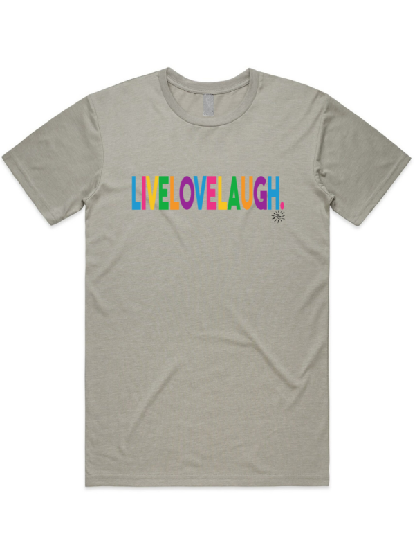Women's Graphic T-Shirt - LIVE LOVE LAUGH - Image 4