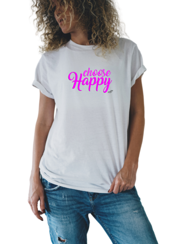Youth T-Shirt - CHOOSE HAPPY - Image 4