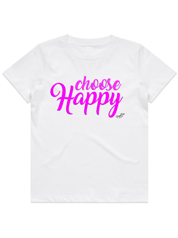 Youth T-Shirt - CHOOSE HAPPY - Image 3