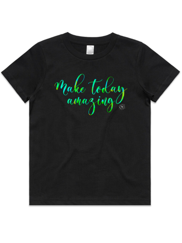 Youth T-Shirt - MAKE TODAY AMAZING-MULTI - Image 2
