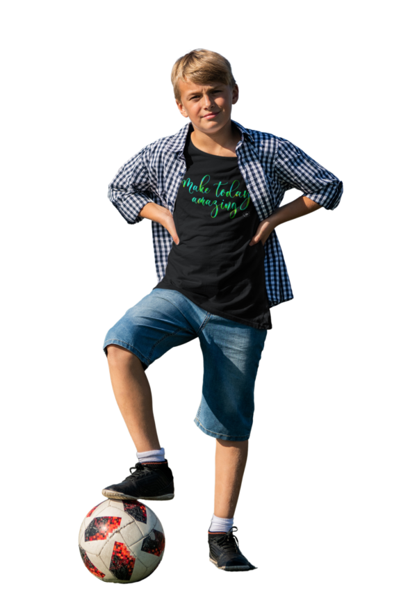 Youth T-Shirt - MAKE TODAY AMAZING-MULTI - Image 3