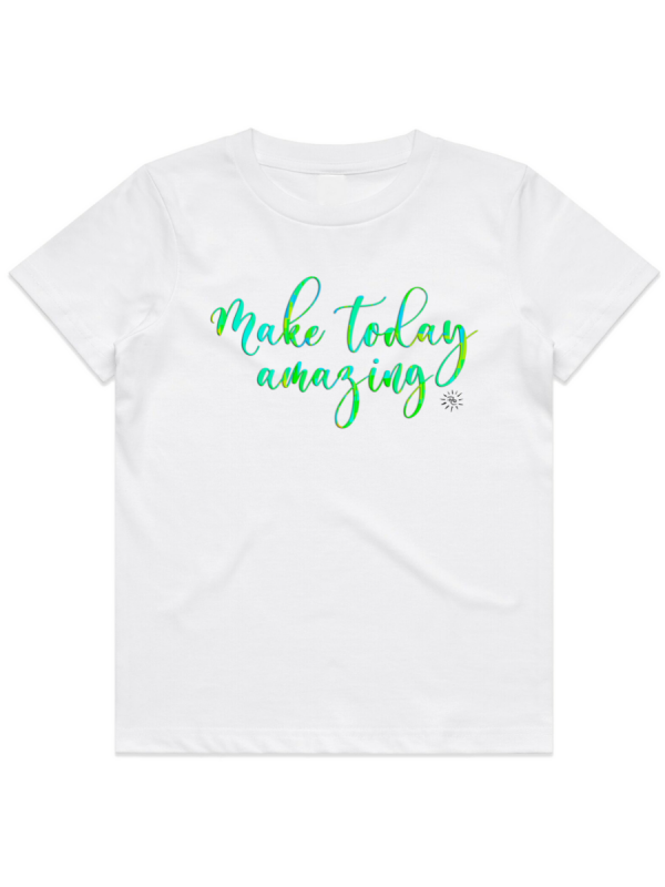 Youth T-Shirt - MAKE TODAY AMAZING-MULTI - Image 4