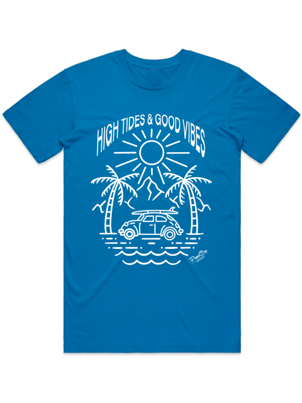 Men's Graphic T-Shirt - COASTAL MAGIC-WHITE - Image 4