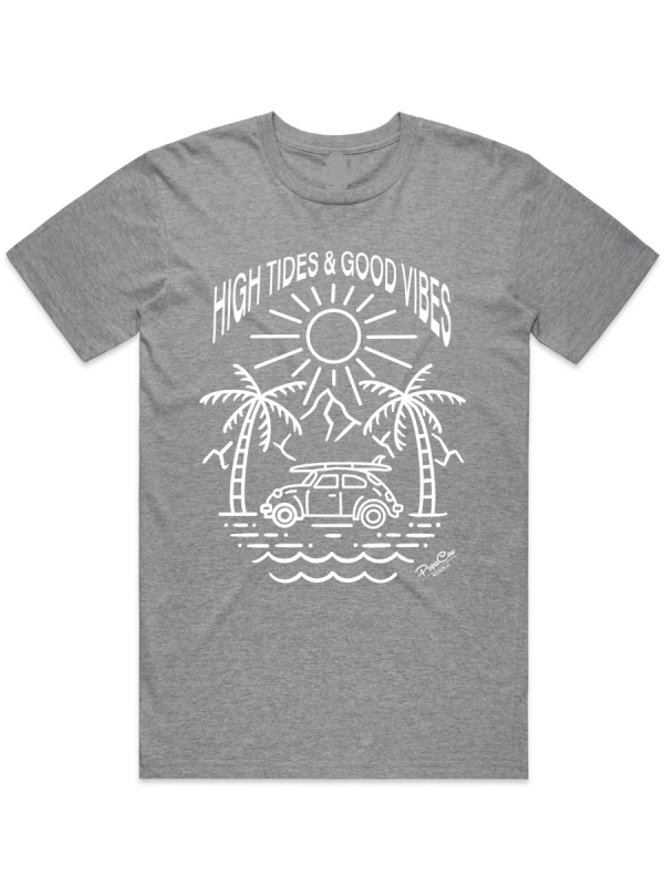 Men's Graphic T-Shirt - COASTAL MAGIC-WHITE - Image 3