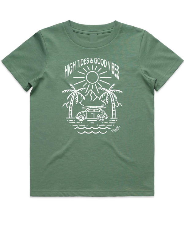 Youth T-Shirt - COASTAL MAGIC-WHITE - Image 4