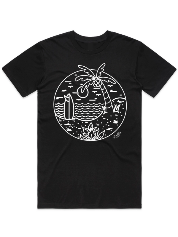 Men's Graphic T-Shirt - PARADISE - Image 2