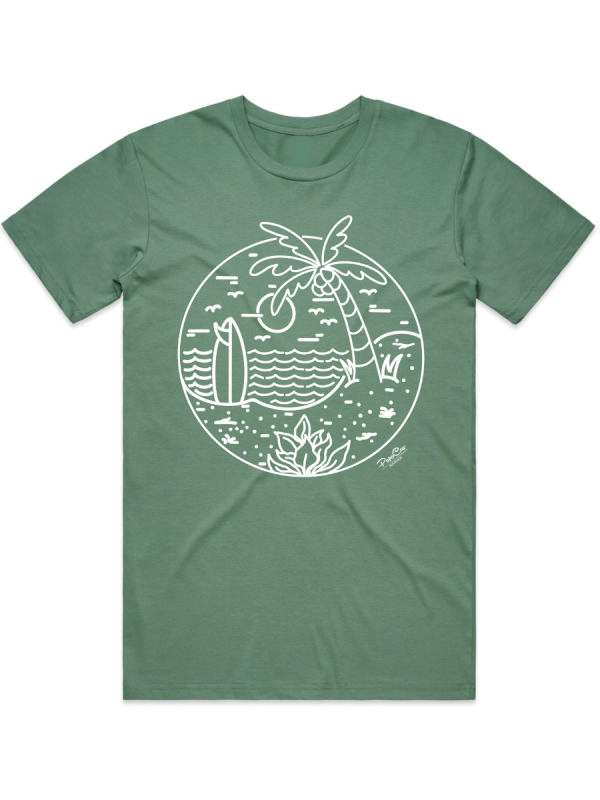 Men's Graphic T-Shirt - PARADISE - Image 5
