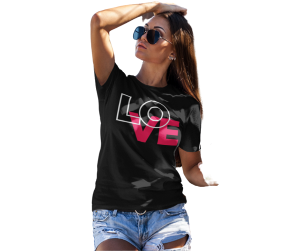 Women's Graphic T-Shirt - PEACH LOVE