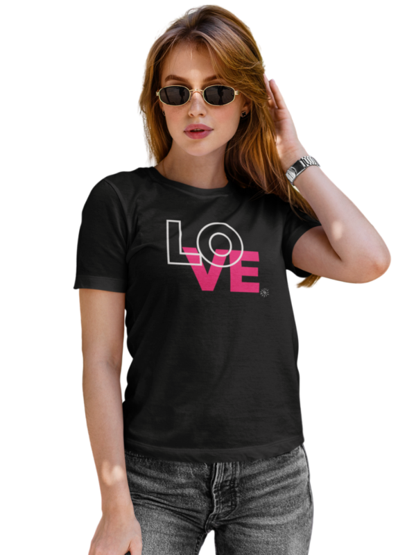Youth T-Shirt - PEACH LOVE - Image 3