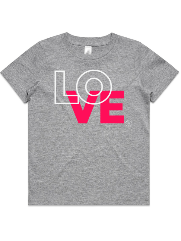 Youth T-Shirt - PEACH LOVE - Image 2