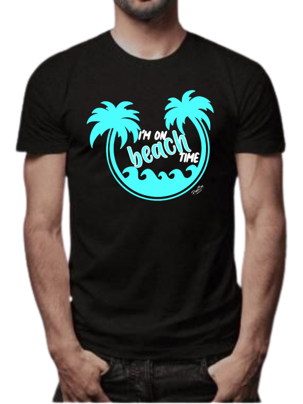 Men's Graphic T-Shirt - BEACH TIME - Image 3
