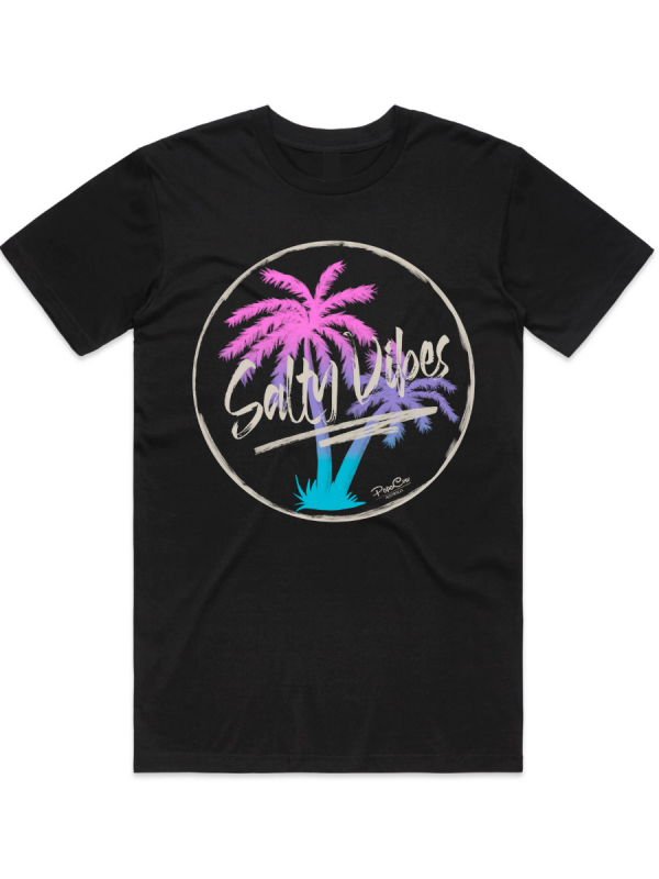 Men's Graphic T-Shirt - SALTY VIBES - Image 3