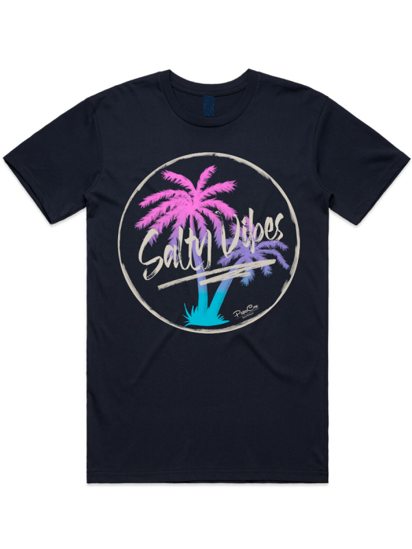 Men's Graphic T-Shirt - SALTY VIBES - Image 5