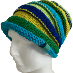 Swan River Daisy Twister Beanie - Image 5