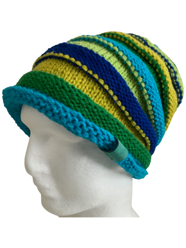 Swan River Daisy Twister Beanie - Image 5