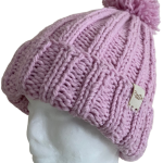 Soft Pink Deluxe Ribbed Beanie - Image 6