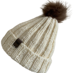 Soft Cream Deluxe Ribbed Beanie