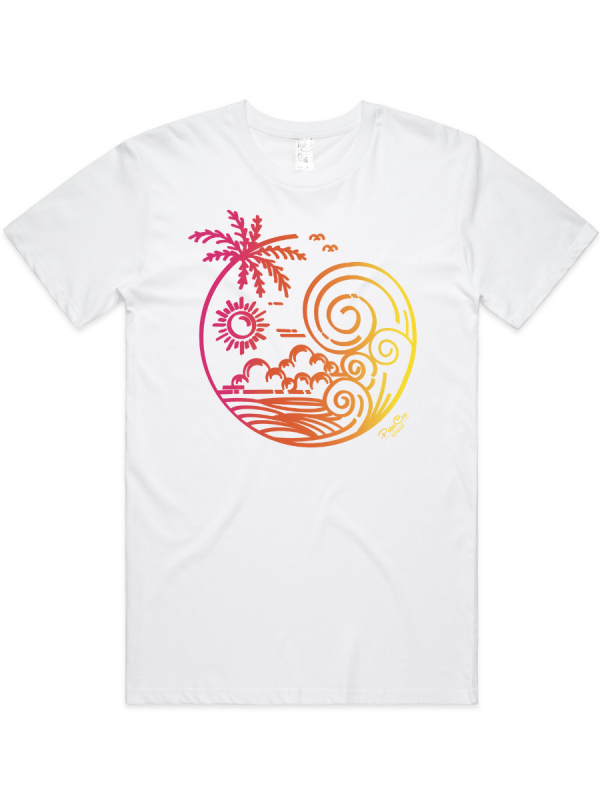 Men's Graphic T-Shirt - BEACH DAZE - Image 2