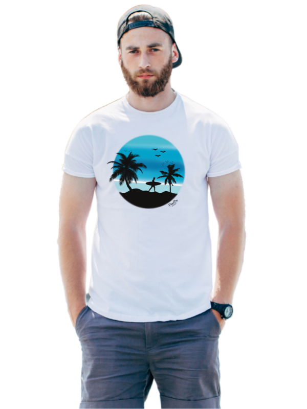Men's Graphic T-Shirt - COSTA DEL RAY - Image 3