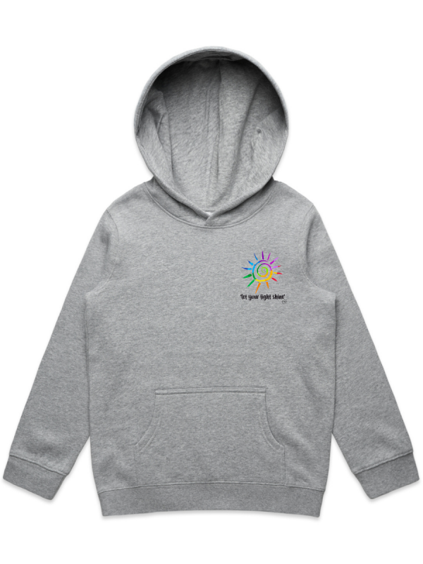 Mid Weight Hoodie - BLINDING RAINBOW