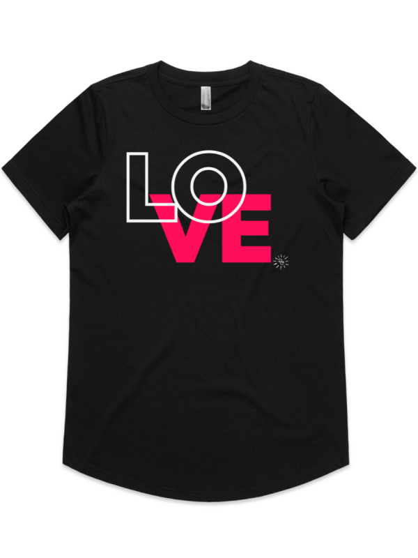 Drop Tee - PEACH LOVE