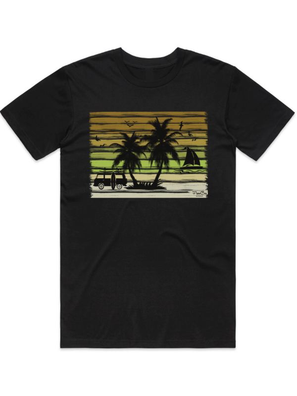 Men's Graphic T-Shirt - SUN KISSED - Image 6
