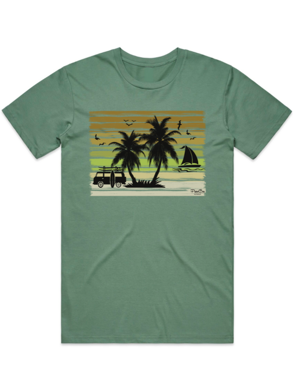 Men's Graphic T-Shirt - SUN KISSED - Image 4