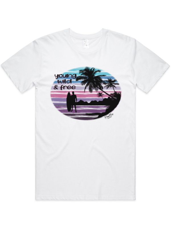 Men's Graphic T-Shirt - PINK PARADISE - Image 2