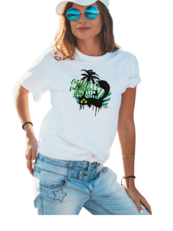 Women's Graphic T-Shirt - SHAKE IT OFF