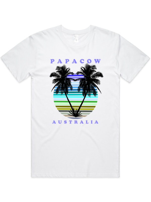 Men's Graphic T-Shirt - SHADY PALMS - Image 2